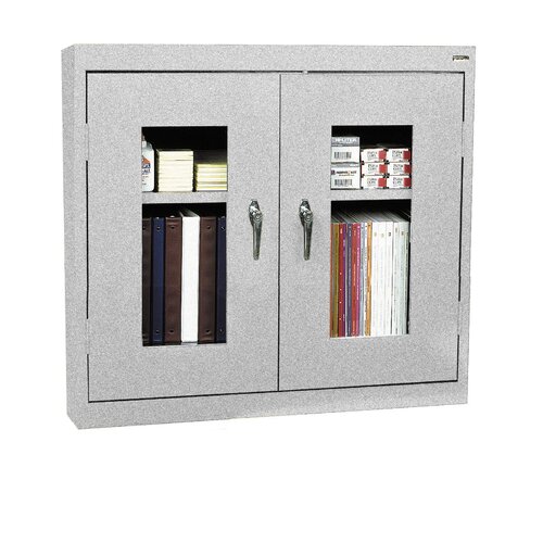 Sandusky Clear View 36 Wall Cabinet WA2V361230 Finish White