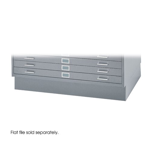 Safco Products Closed File Base 4997 Color Gray