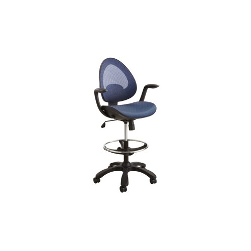 Safco Products Helix Extended Height Chair 7066BL / 7066BU / 7066GN Color Blue