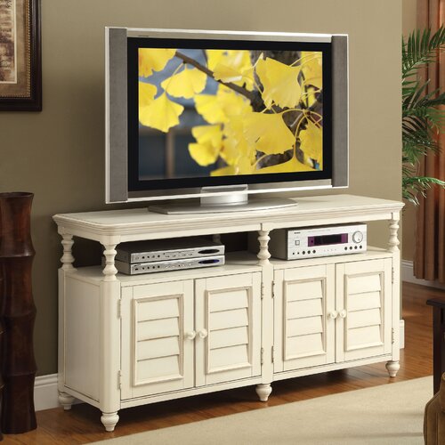 Riverside Furniture Placid Cove 60 TV Stand 16741 / 16941 Finish White