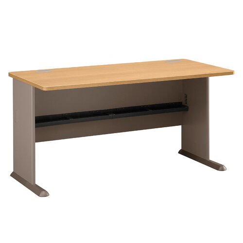 Bush Series A Desk WCXXX60 Finish Light Oak