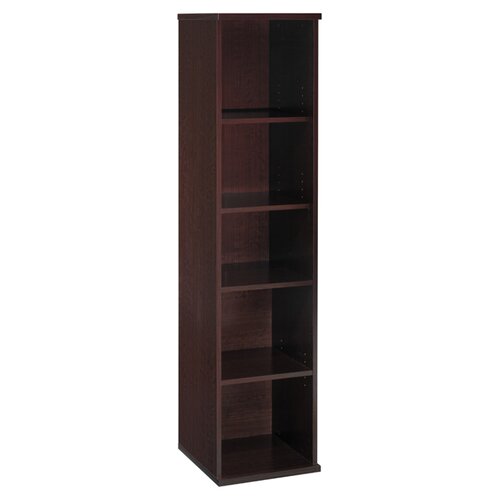 Bush Series C 72.75 Bookcase WCXXX12 Finish Mocha Cherry