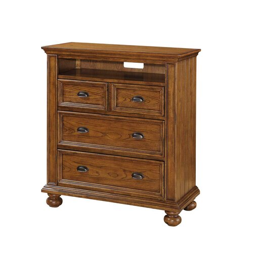 Winners Only, Inc. Newport 3 Drawer Media Chest BN1007TV