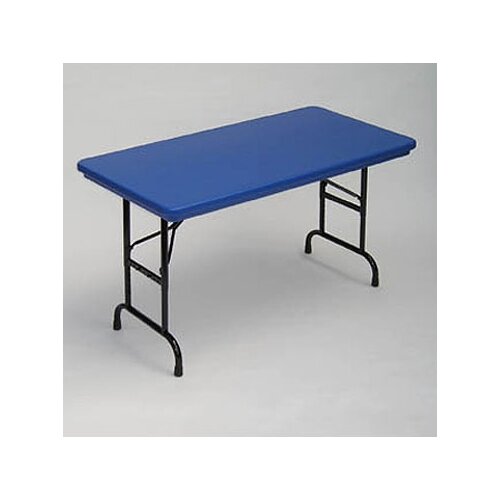 Correll, Inc. 72 Rectangular Folding Table RAXXXX XX Color Blue