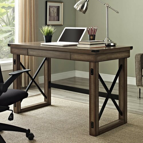 Altra Wildwood Writing Desk with Metal Frame 9835096