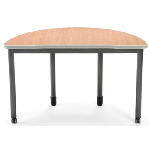 OFM Executive Series Half Round Table 66180 Finish Maple