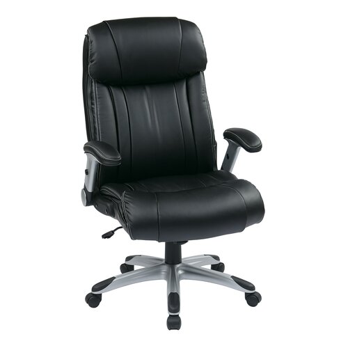 Office Star Eco Leather Executive Office Chair ECH38665A EC3 / ECH38675A EC3 