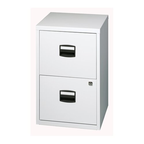 Bisley Bisley Two Drawer Home Filing Cabinet FILE2 Color Light Gray