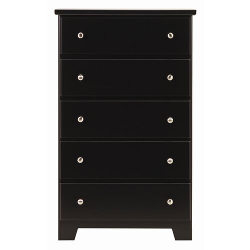 Lang Furniture Columbia with Roller Glides 5 Drawer Chest LTL COL B 530