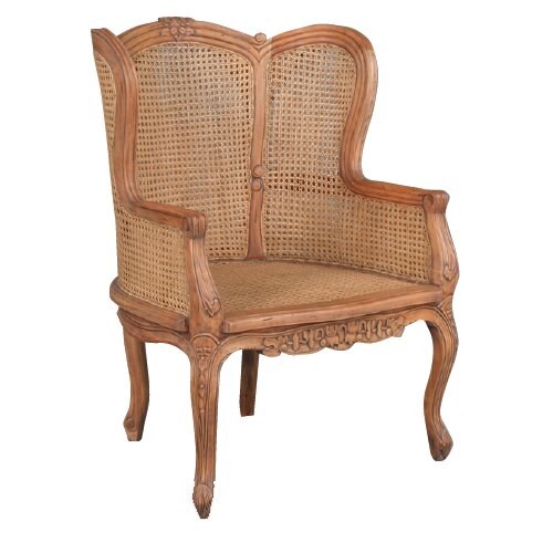 Furniture Classics LTD Louis XV Bergere Arm Chair 1330SO