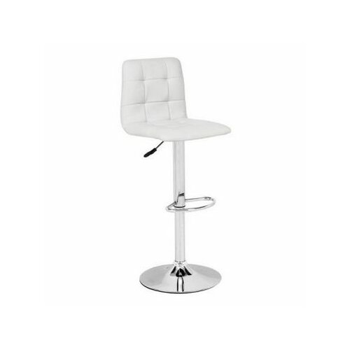 dCOR design Oxygen Adjustable Bar Stool 301350 Color White