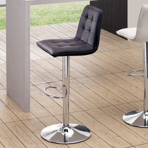 dCOR design Oxygen Adjustable Bar Stool 301350 Color Black