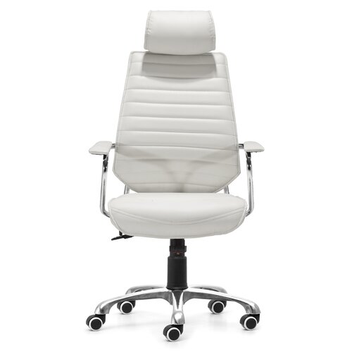 dCOR design Enterprise High Back Office Chair 20516 Color White