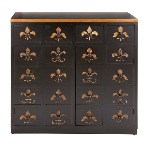 Woodland Imports 20 Drawer Dresser 50973