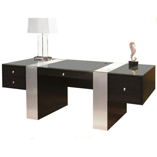 Sharelle Furnishings Nero Desk NERO XX DESK Finish Wenge