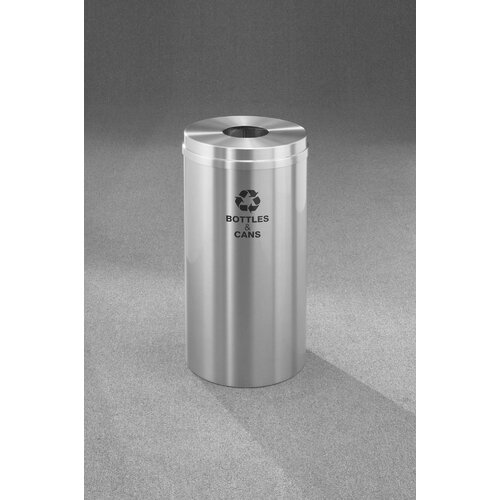 Glaro, Inc. RecyclePro Single Stream Bottles Recycling Receptacle B 1532 SA S