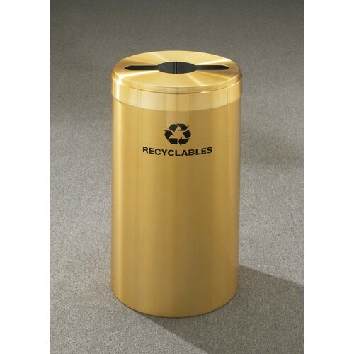 Glaro, Inc. RecyclePro Value Series Single Stream  Recycling Receptacle M 154