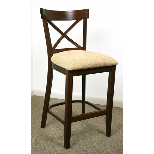 Beechwood Mountain LLC 24 Bar Stool with Cushion 106B24 W