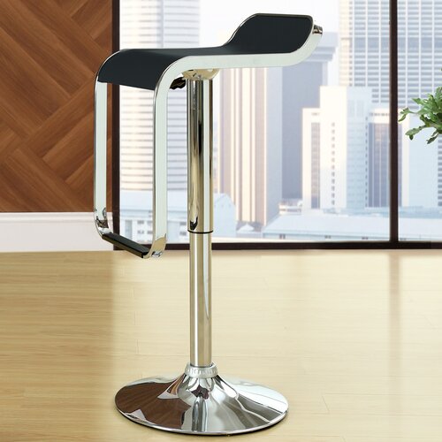 Modway LEM 23 Adjustable Swivel Bar Stool EEI 169 BLK