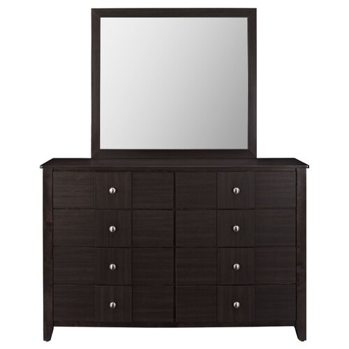 Modway Holly 8 Drawer Dresser Mirror MOD 5127