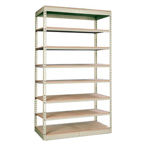 Hallowell Rivetwell Single Rivet Boltless Shelving 8 Levels Add on SRS84 8AP