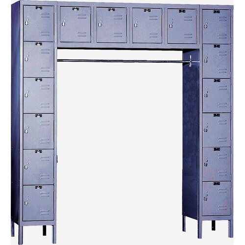 Hallowell Premium Locker 16 Person (Assembled) (Quick Ship) U1788 16A HG / U1