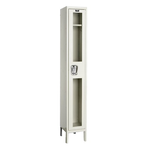 Hallowell Safety View Locker Single Tier 1 Wide (Knock Down) (Quick Ship) USV