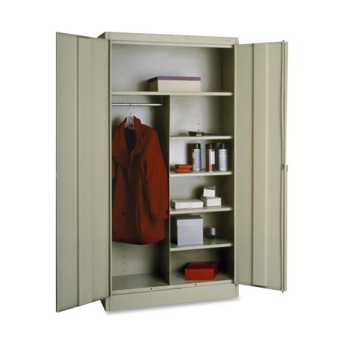 Tennsco Standard 36 Combination Cabinet 7214 Color Champagne Putty