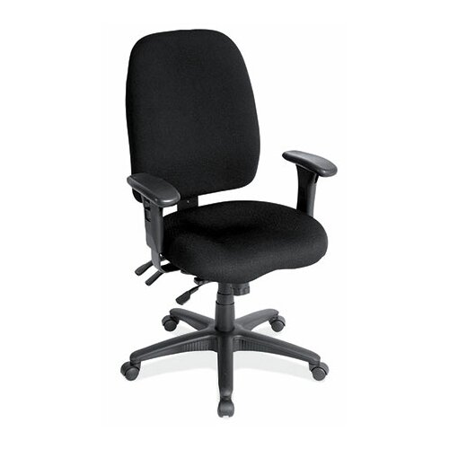 OfficeSource High Back Task Chair 8456ASBLK