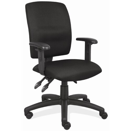 OfficeSource Swivel Task Chair without Arms 4151BLK