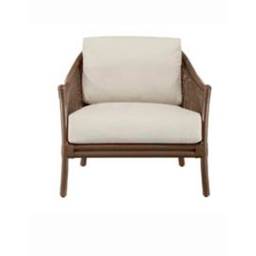 Selamat Tivoli Fabric Arm Chair TVLCRT CN/TVLCRT PO Finish Cinnamon