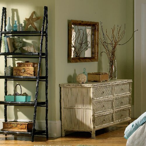 Kenian Coastal Chic 71 Ladder Bookcase 89444 / 89411 Color Antique Black