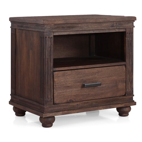 Zuo Era The City 1 Drawer Nightstand 98207