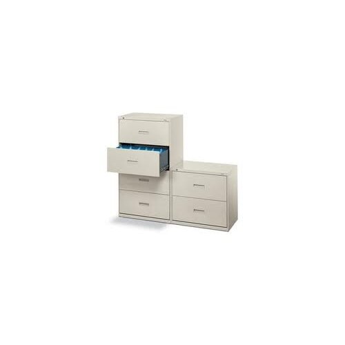 Basyx 400 Series 36 2 Drawer Lateral File H482.L. Color Putty