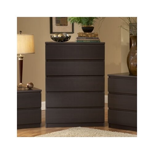 Tvilum Scottsdale 5 Drawer Chest 70295 Finish Coffee