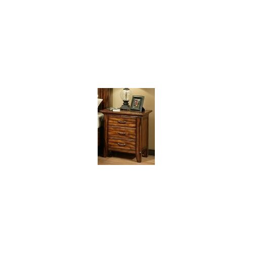 AYCA Furniture Marissa County 3 Drawer Nightstand 210661