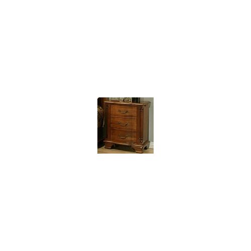 AYCA Furniture American Heritage 3 Drawer Nightstand 120661