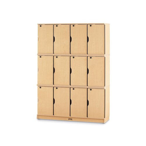 Jonti Craft Triple Stack Lockable Lockers with Optional Master Key 4697JC and