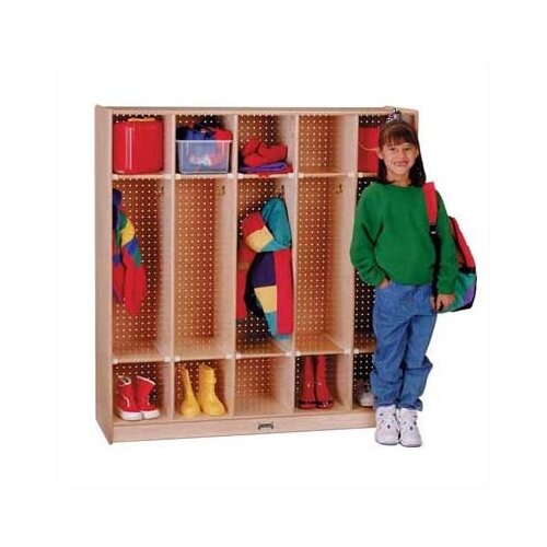 Jonti Craft ThriftyKYDZ Coat Locker   5 Sections 2681TK