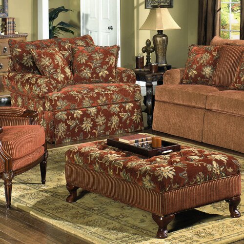 Craftmaster Nye Chair and Ottoman 927620CS