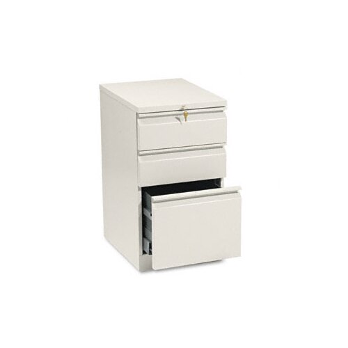 HON Mobile 3 Drawer Efficiencies Pedestal File HON33720RL Finish Putty