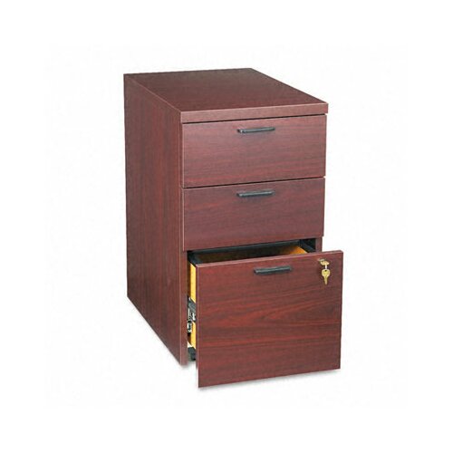 HON 10500 Series 3 Drawer Mobile  File 105102 Finish Mahogany