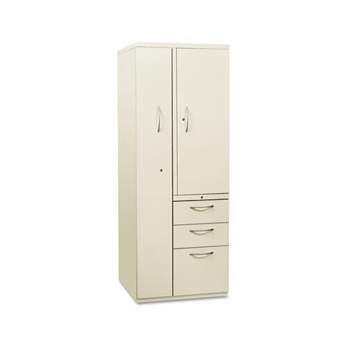 HON 26.44 Right Flagship Personal Storage Tower HONST24723R Finish Light Gray