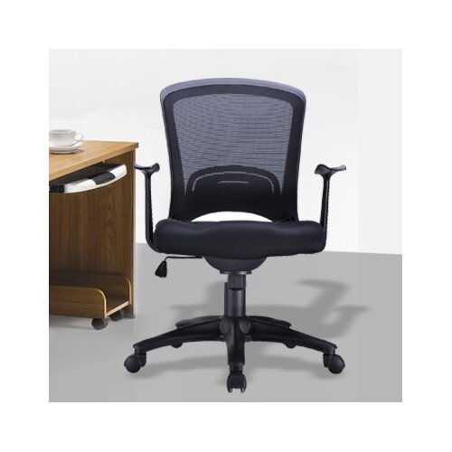 Manhattan Comfort Classic Low Back Mesh Office Chair with Adjustable Height M