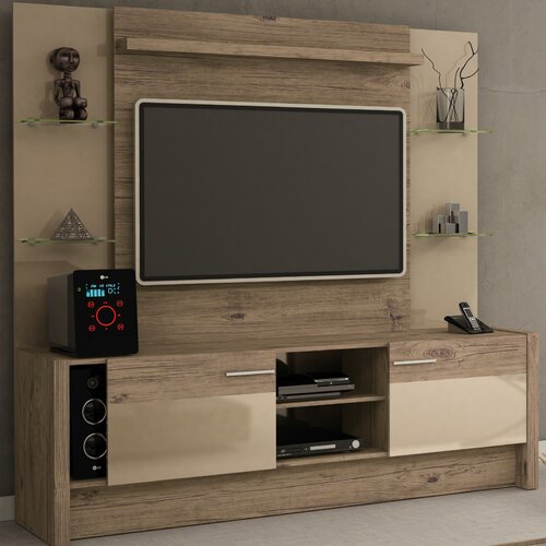 Manhattan Comfort Morning Side Entertainment Center 22955 / 22956 Finish Nat