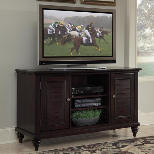 Home Styles Bermuda 56 TV Stand 5542 10/5543 10 Finish Espresso