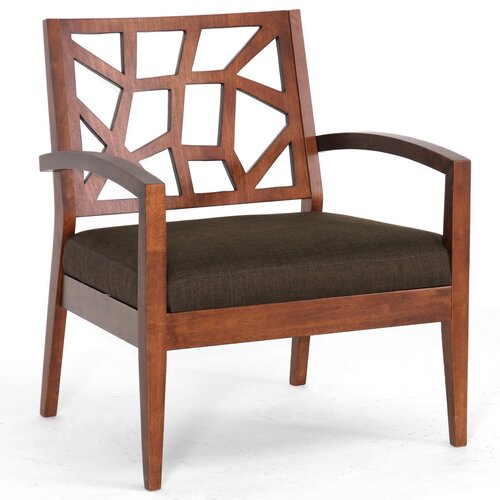 Wholesale Interiors Baxton Studio Jennifer Twill Lounge Chair Jennifer Lounge