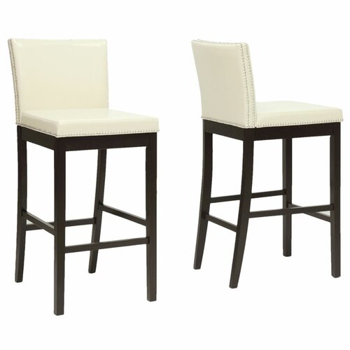 Wholesale Interiors Baxton Studio Graymoor Bar Stool Set of 2 CH3 Color Cream