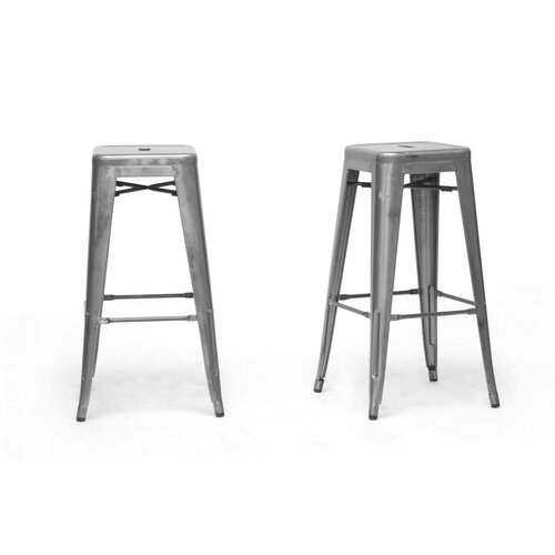 Wholesale Interiors Baxton Studio French Industrial 30.5 Bar Stool M 94115 3