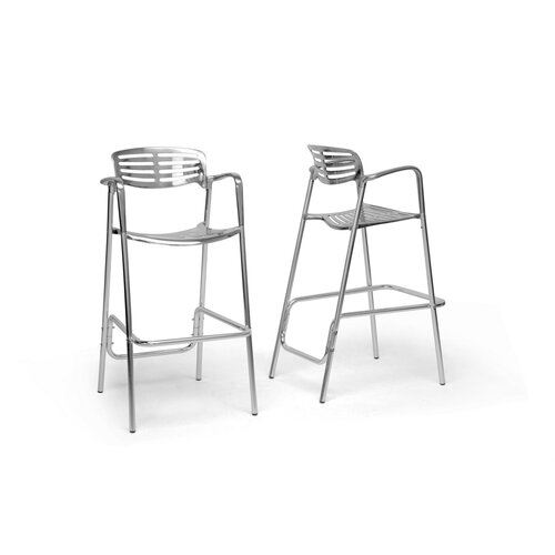 Wholesale Interiors Baxton Studio Ethan Bar Stool Set of 2 8119 BS